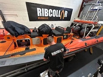 RNLI Atlantic 75 Extensive Tube Repair