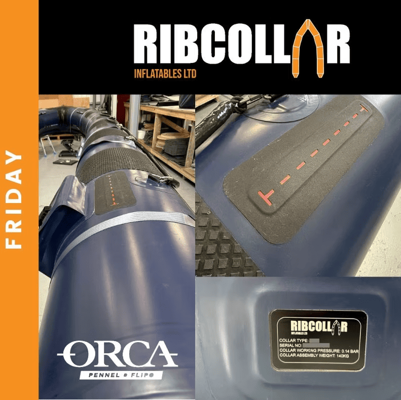 Blue Military tube with specialist equipment in manufacture